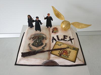 Harry Potter and friends - Cake by Torturi Mary