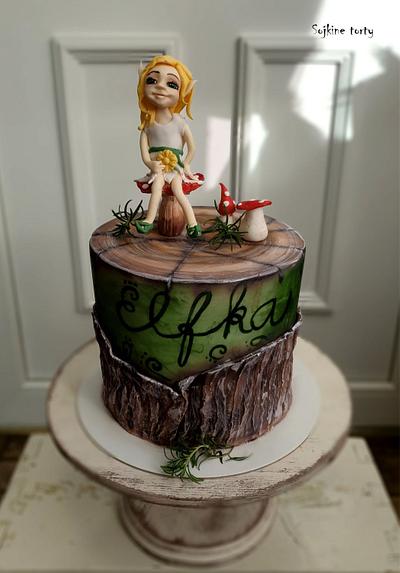Elf girl:) - Cake by SojkineTorty