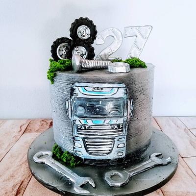 Cake for mechanics - Cake by alenascakes