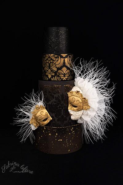 Carnival Venise cake collaboration - Cake by Cindy Sauvage 