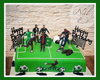 Football cake - Cake by Nal