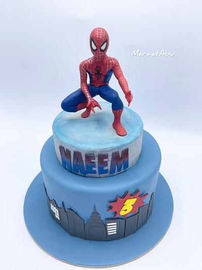 Spiderman Cake  - Cake by Mervat Abu