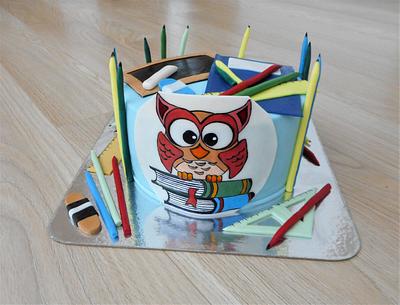 School inspiration  - Cake by Janka