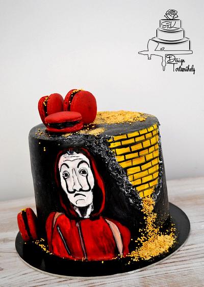 La Casa De Papel Cake - Cake by Krisztina Szalaba