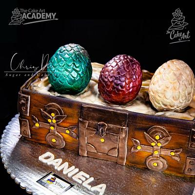 Dragon Eggs - Cake by Chris Durón 
