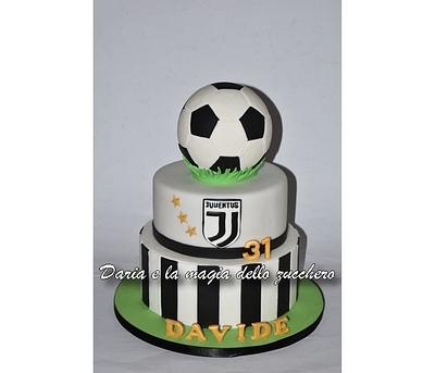 Soccer cake / pastel de fútbol Bakery 676 Juve / juventus