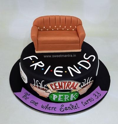 Central Perk and FRIENDS cake - Cake by Sweet Mantra Customized cake studio Pune