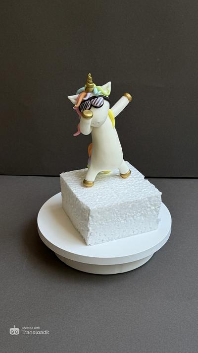 Cake topper Unicorn  - Cake by Miss.whisk