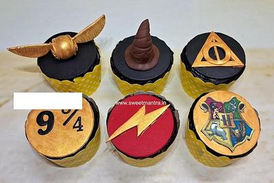 Harry Potter cupcakes - Cake by Sweet Mantra Homemade Customized Cakes Pune