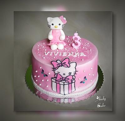 Hello Kitty birthday cake - Cake by AndyCake