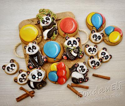 Pandas - Cake by FondanEli