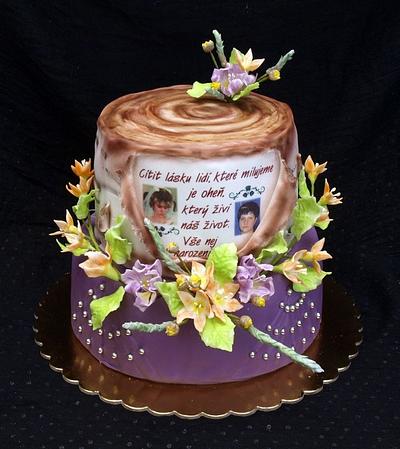 50th birthday - Cake by Margadan