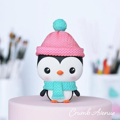 Cute Penguin  - Cake by Crumb Avenue