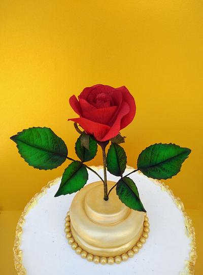 Red rose - Cake by Dari Karafizieva