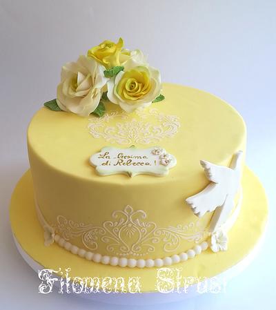 Confirmation cake  - Cake by Filomena