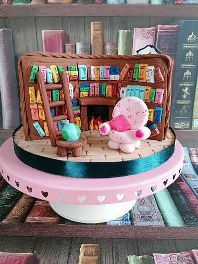 Library - Cake by Edwina Garland Prouse 