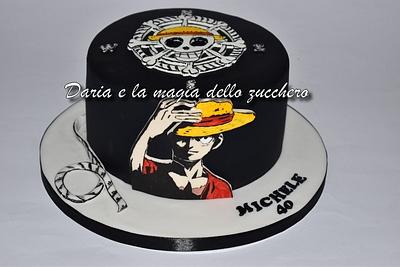 One Piece hand painted cake - Cake by Daria Albanese