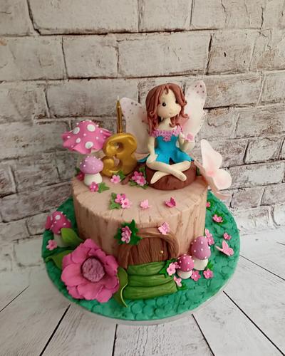 Fairy cake - Cake by Evdokia Tzalla