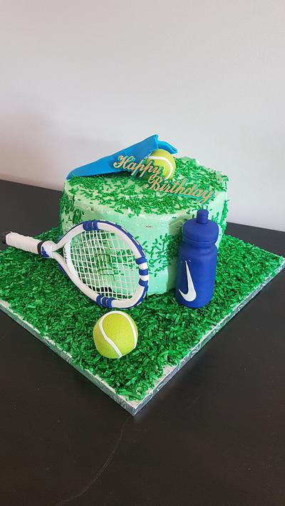 Tennis for a tennis guy - Cake by ImagineCakes