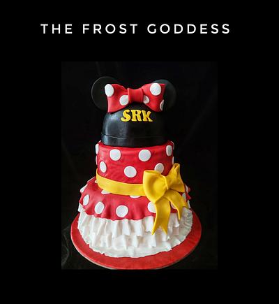 Mickey mouse cake  - Cake by thefrostgoddess