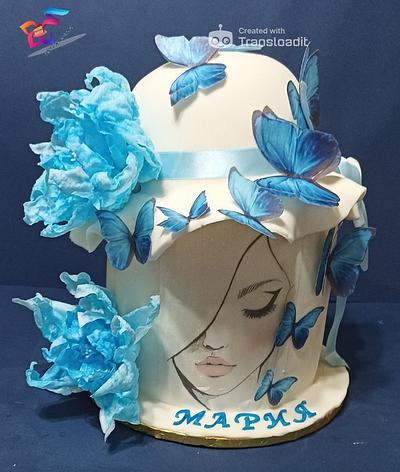 Beautiful girl  - Cake by Irena Ivanova 