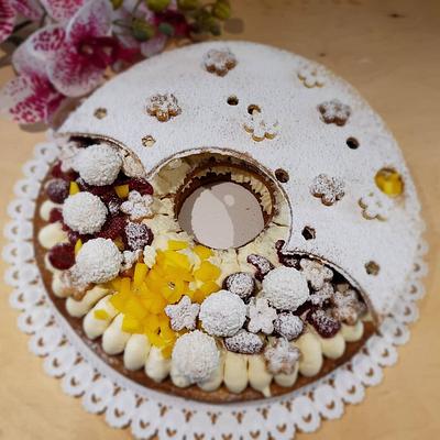 💛🌴Tropical CreamTart💛🌴 - Cake by CupClod Cake Design