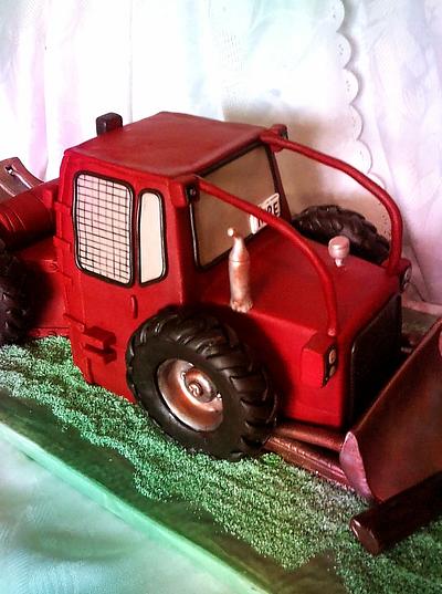 Birthday Cake - Tractor - Cakes and Balloons by Debbie