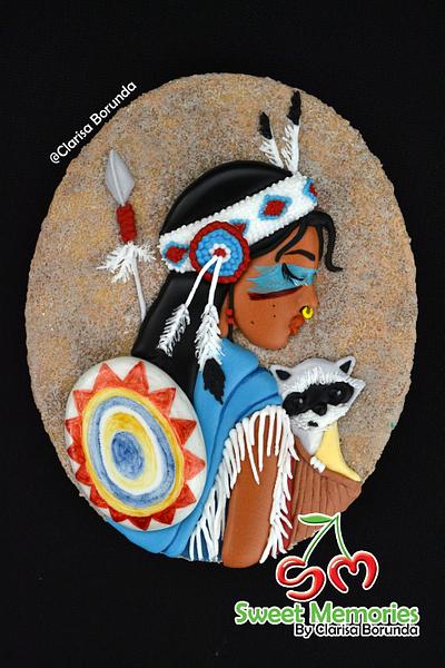 Apache Girl - Cake by Clarisa Borunda