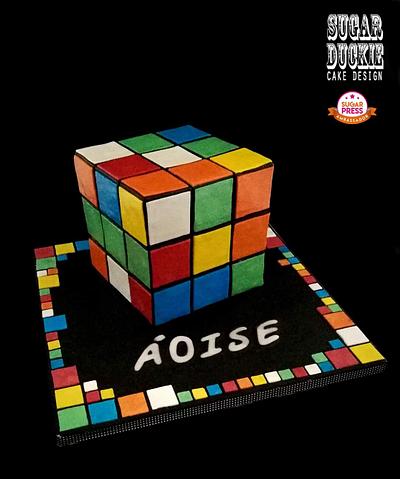 Rubik's cube - Cake by Sugar Duckie (Maria McDonald)