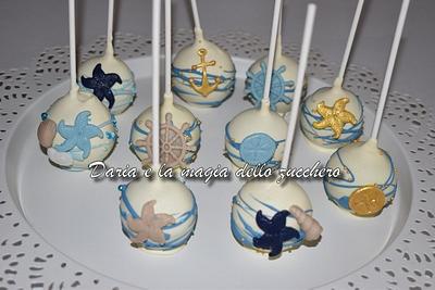 cakepops sea themed - Cake by Daria Albanese