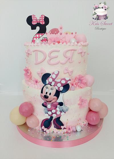 Minnie mouse cake  - Cake by Kristina Mineva