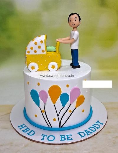 Dad to be theme cake - Cake by Sweet Mantra Homemade Customized Cakes Pune