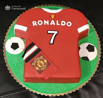 soccer jersey - Cake by OSLAVKA