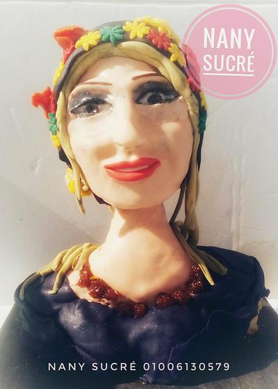 Traditional Egyptian woman - Cake by Nany Sucré