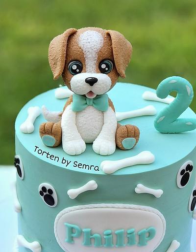sweet dog cake - Cake by TortenbySemra