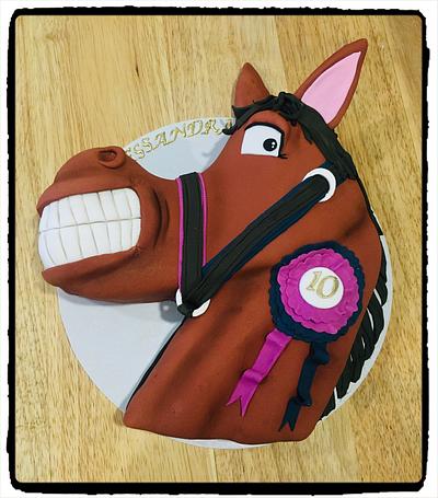 Horse cake  - Cake by Rhona