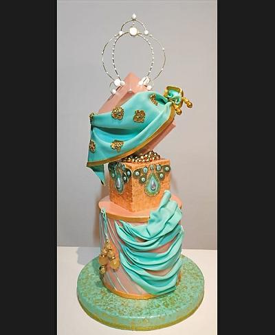 Indian Couture Collaboration  - Cake by Melissa Ramirez
