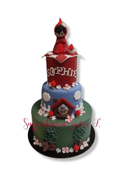 Red riding hood cake - Cake by Sofia Frantzeskaki