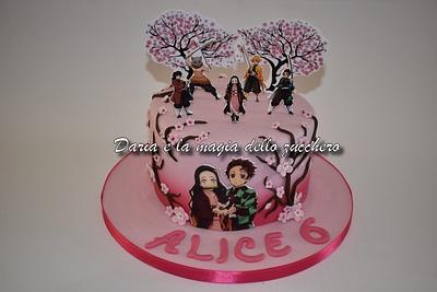 Demon Slayer cake - Cake by Daria Albanese