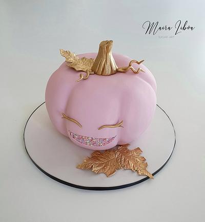 Pink pumpkin - Cake by Maira Liboa