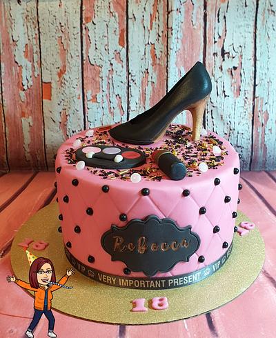Chocolate Shoe Birthday Cake - Cake by Knuffy121