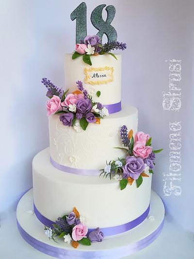 18" birthday cake  - Cake by Filomena