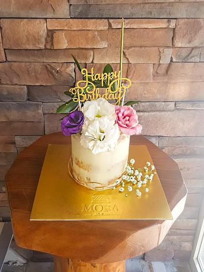 Birthday cake - Cake by Mora Cakes&More