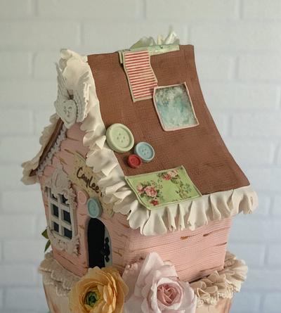 Shabby chic decoration - Cake by Dsweetcakery