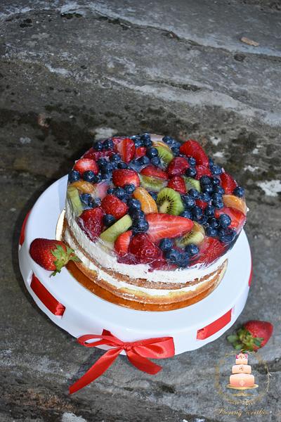 Cake with fruits - Cake by Benny's cakes