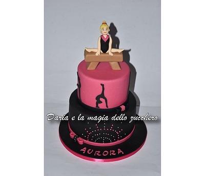  Rhythmic gymnastics cake - Cake by Daria Albanese