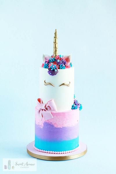 Unicorn cake - Cake by Sweet Avenue Cakery