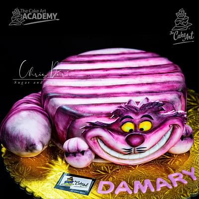 Cheshire Cat Cake - Cake by Chris Durón 