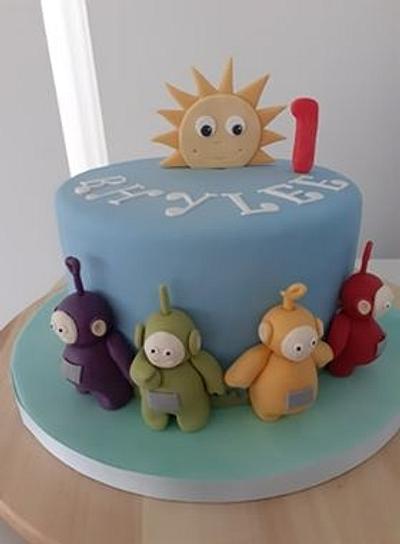 Teletubbies 1st birthday cake - Cake by Combe Cakes