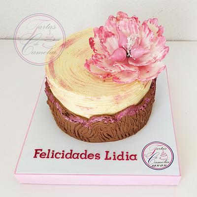 TARTA PEONIA LIDIA - Cake by Camelia